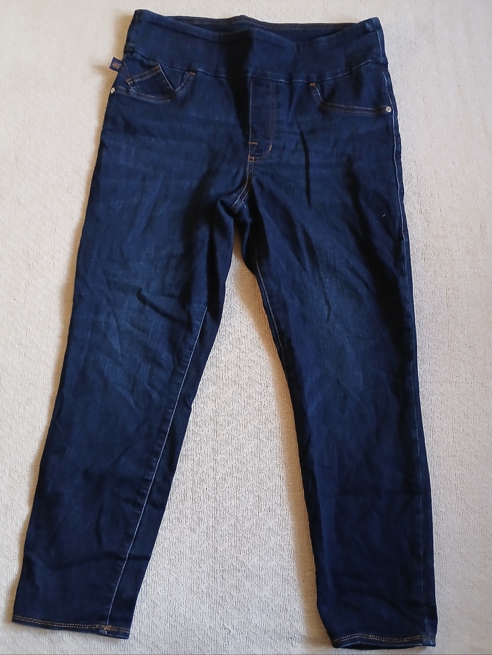 R&R ♡ fever crop pull on jegging denim jeans  14 rock &  republic - Picture 2 of 10